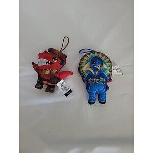(2)Jojo Siwa T-Rex Dinosaur McDONALD'S and Peacock 2023 MASKED SINGER TOYS